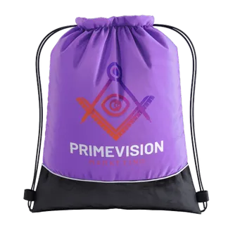 Two-tone Drawstring Bag - Custom Banners Now