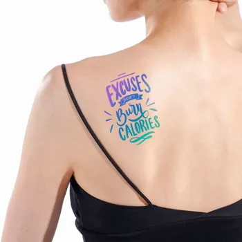 Temporary Tattoos - Custom Banners Now