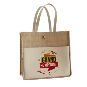 Jute Tote Bags - Custom Banners Now