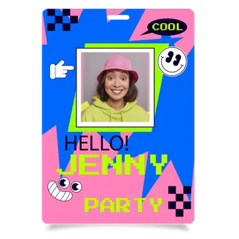 ID Cards and Badge Holders - Custom Banners Now