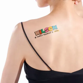 Temporary Tattoos - Custom Banners Now