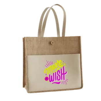 Jute Tote Bags - Custom Banners Now