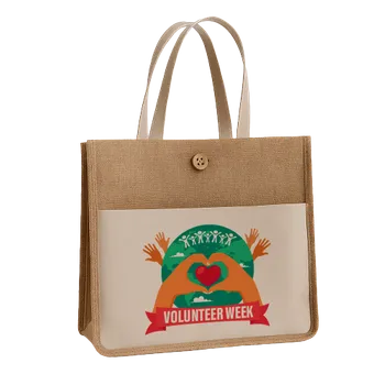 Jute Tote Bags - Custom Banners Now