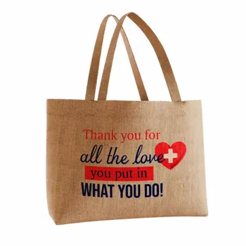 Jute Tote Bags - Custom Banners Now