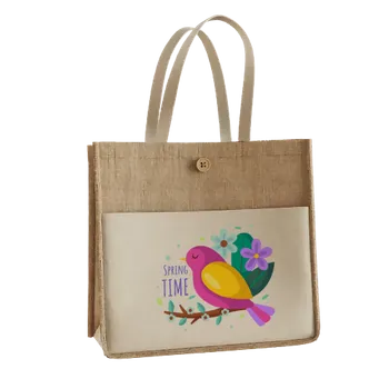 Jute Tote Bags - Custom Banners Now