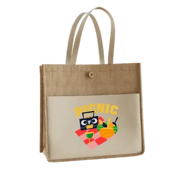 Jute Tote Bags - Custom Banners Now