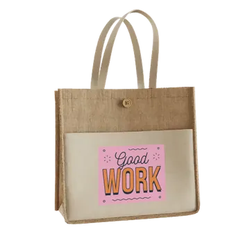 Jute Tote Bags - Custom Banners Now