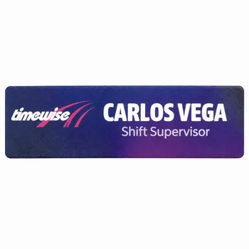 UV Printed Name Badges - Custom Banners Now