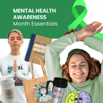 Mental Health Awareness Month Essentials - Custom Banners Now