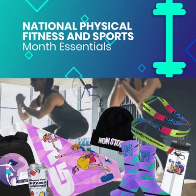 National Physical Fitness and Sports Month Essentials - Custom Banners Now