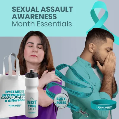 Sexual Assault Awareness Month Essentials - Custom Banners Now