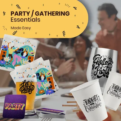 Party/Gathering Essentials - Custom Banners Now