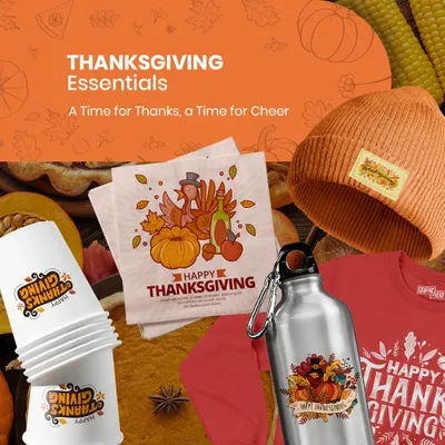 Thanksgiving Day Essentials - Custom Banners Now