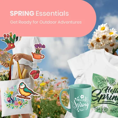 Spring Essentials - Custom Banners Now