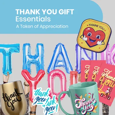 Thank You Gifts Essentials - Custom Banners Now