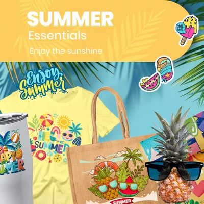Summer Essentials - Custom Banners Now