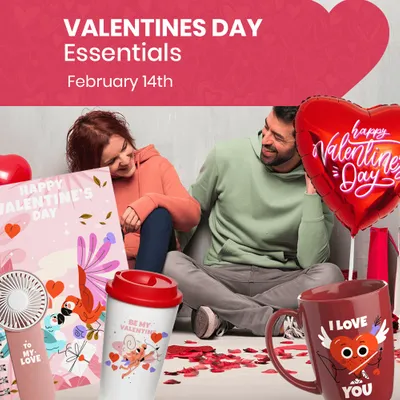 Valentine's Day Essentials - Custom Banners Now