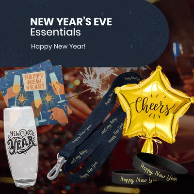New Year's Essentials - Custom Banners Now
