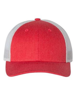 Heather Red/ Light gray Heather Red/ Light gray - Custom Banners Now