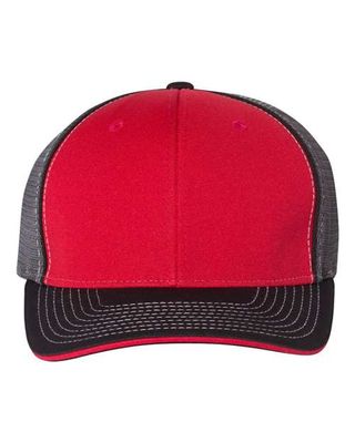 Red/ Charcoal/ Black Tri Red/ Charcoal/ Black Tri - Custom Banners Now