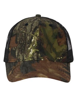 Mossy Oak Breakup/ Black Mesh Mossy Oak Breakup/ Black Mesh - Custom Banners Now