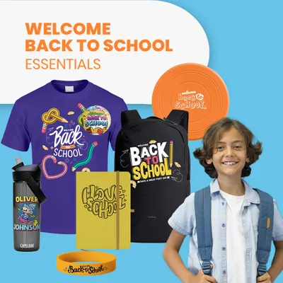 Welcome Back to School Essentials - Custom Banners Now
