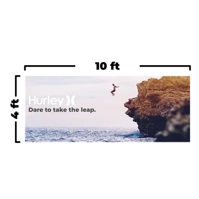10 x 4 ft - Custom Banners Now