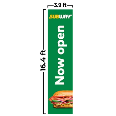 3.9 ft x 16.4 ft 3.9 ft x 16.4 ft - Custom Banners Now
