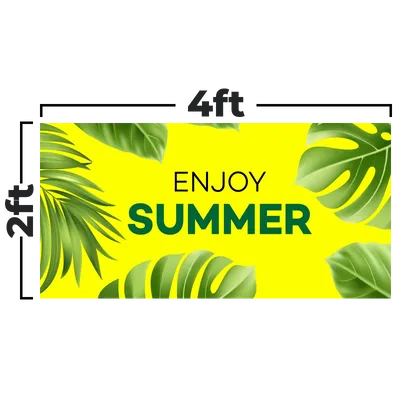 4 x 2 ft 4 x 2 ft - Custom Banners Now