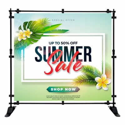 Velcro Attachment On All 4 Sides Velcro Attachment On All 4 Sides - Custom Banners Now