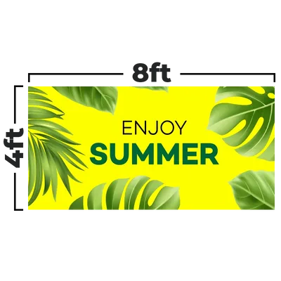 8 x 4 ft 8 x 4 ft - Custom Banners Now