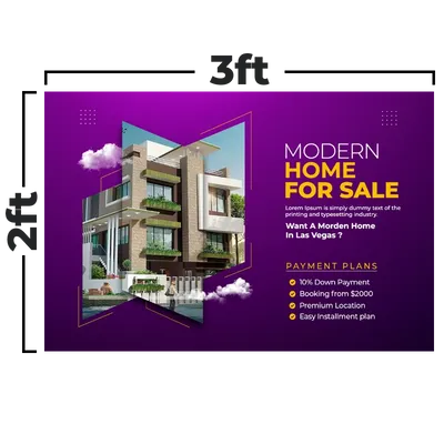 3 ft x 2 ft - Custom Banners Now