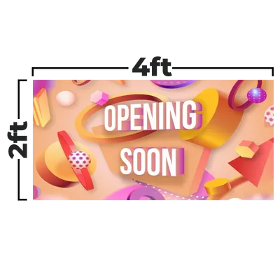 4 x 2 ft - Custom Banners Now