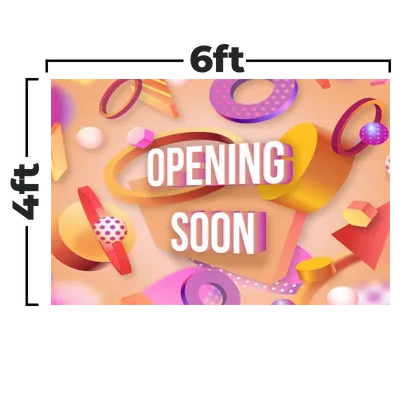 6 x 4 ft - Custom Banners Now