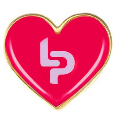 Heart Lapel Pin Heart Lapel Pin - Custom Banners Now