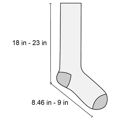 Men_Embroidery + Pure Cotton Knee High Men_Embroidery + Pure Cotton Knee High - Custom Banners Now