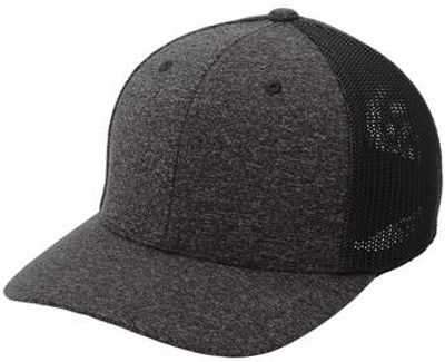 Black/ Dark Charcoal Heather Black/ Dark Charcoal Heather - Custom Banners Now