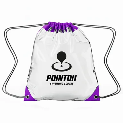 Clear - Purple - Custom Banners Now