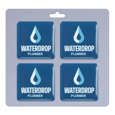 4 pack_Square Lapel Pin 1.25 inch