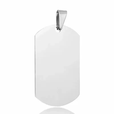 Dog tag: 1 in x 2 in - Custom Banners Now