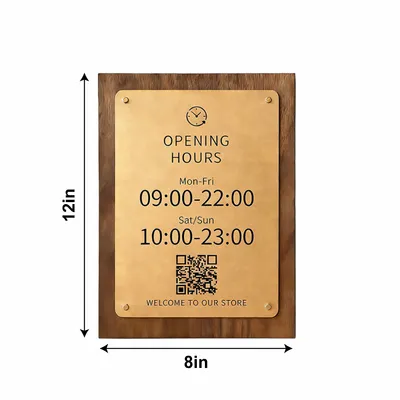 8 in × 12 in - Custom Banners Now