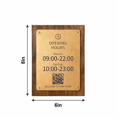 6 in × 8 in - Custom Banners Now