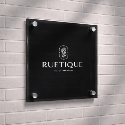 Transparent Black - Custom Banners Now