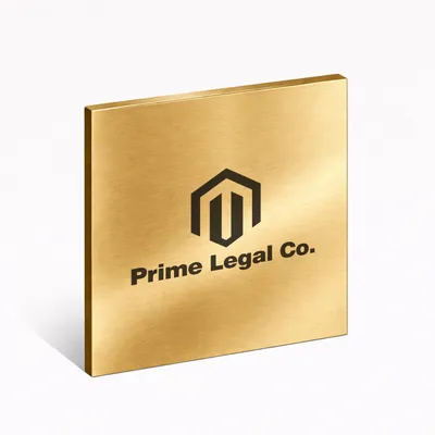 Brushed Gold - Custom Banners Now