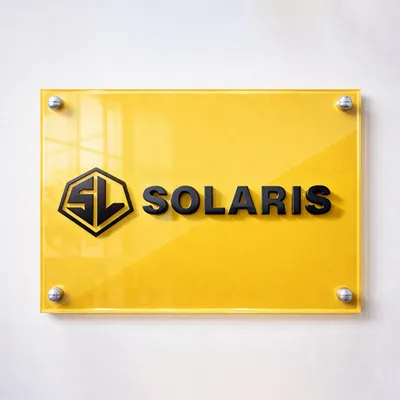 Big Logo + Text - Custom Banners Now