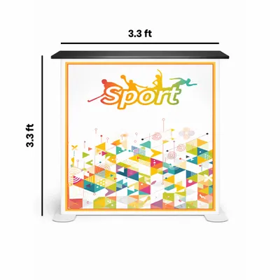 3.3 x 3.3 ft - Custom Banners Now