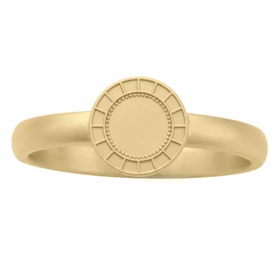 Matte Gold Plating - Custom Banners Now