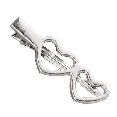 Double Heart Open Clip - Custom Banners Now