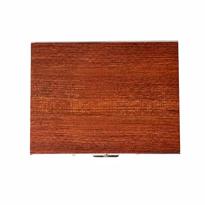 Bubinga with Silver Frame - Custom Banners Now