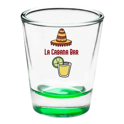 Clear Glass Shot Glass - Custom Banners Now